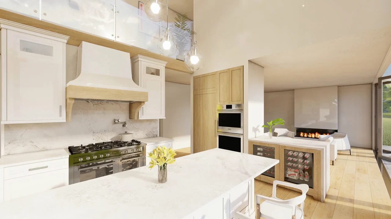 3D design study — Kitchen