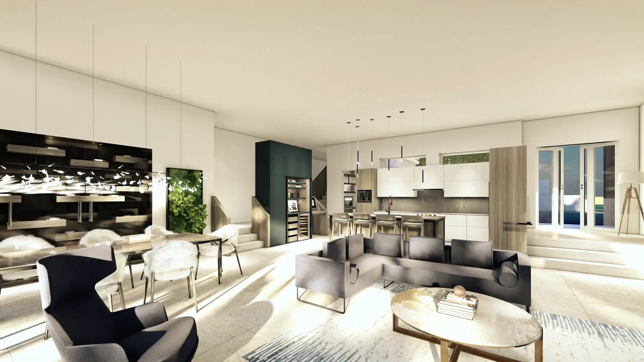 3D design study — Kitchen