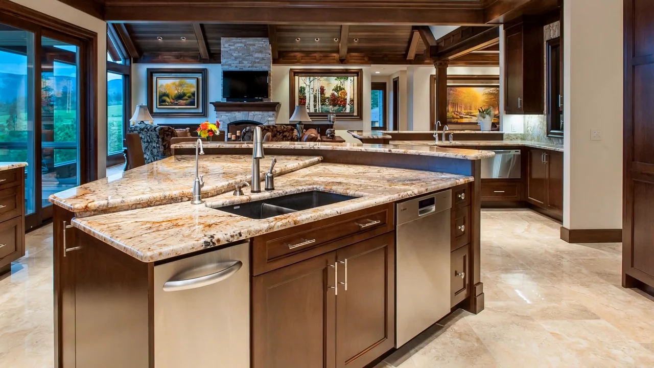Finished residence — Kitchen