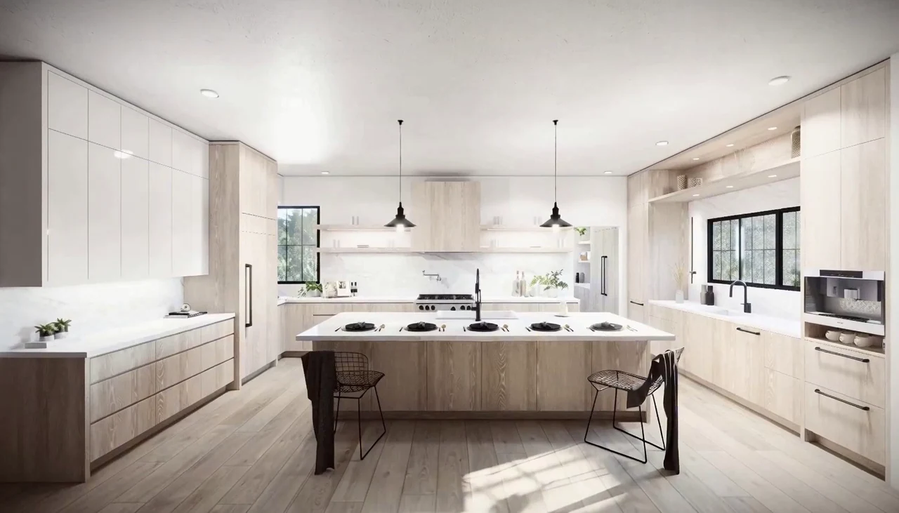 3D design study — Kitchen