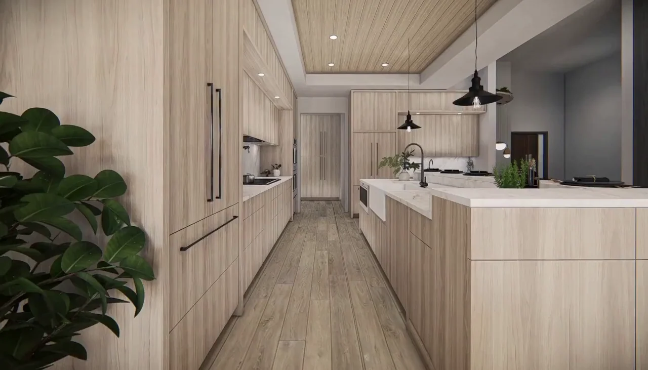 3D design study — Kitchen