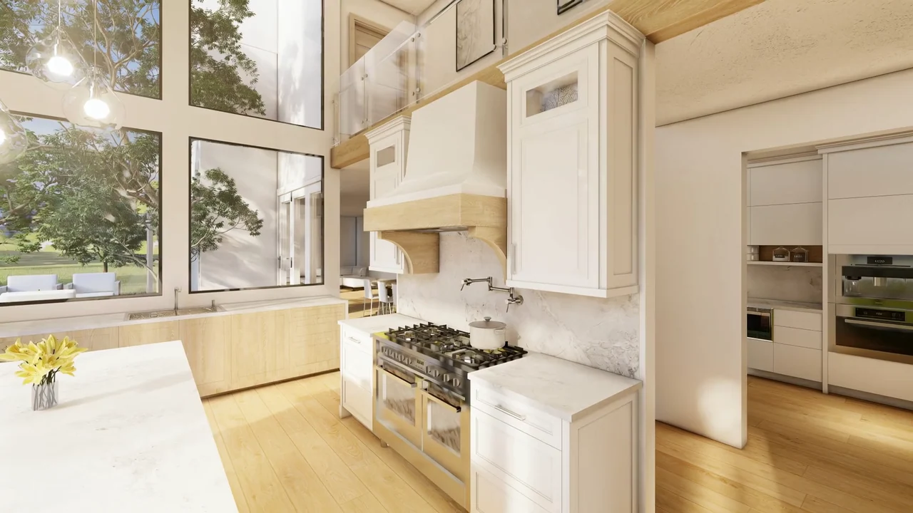 3D design study — Kitchen