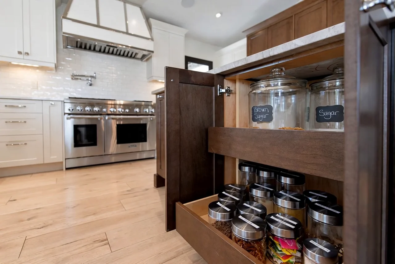 Finished residence — Pantry