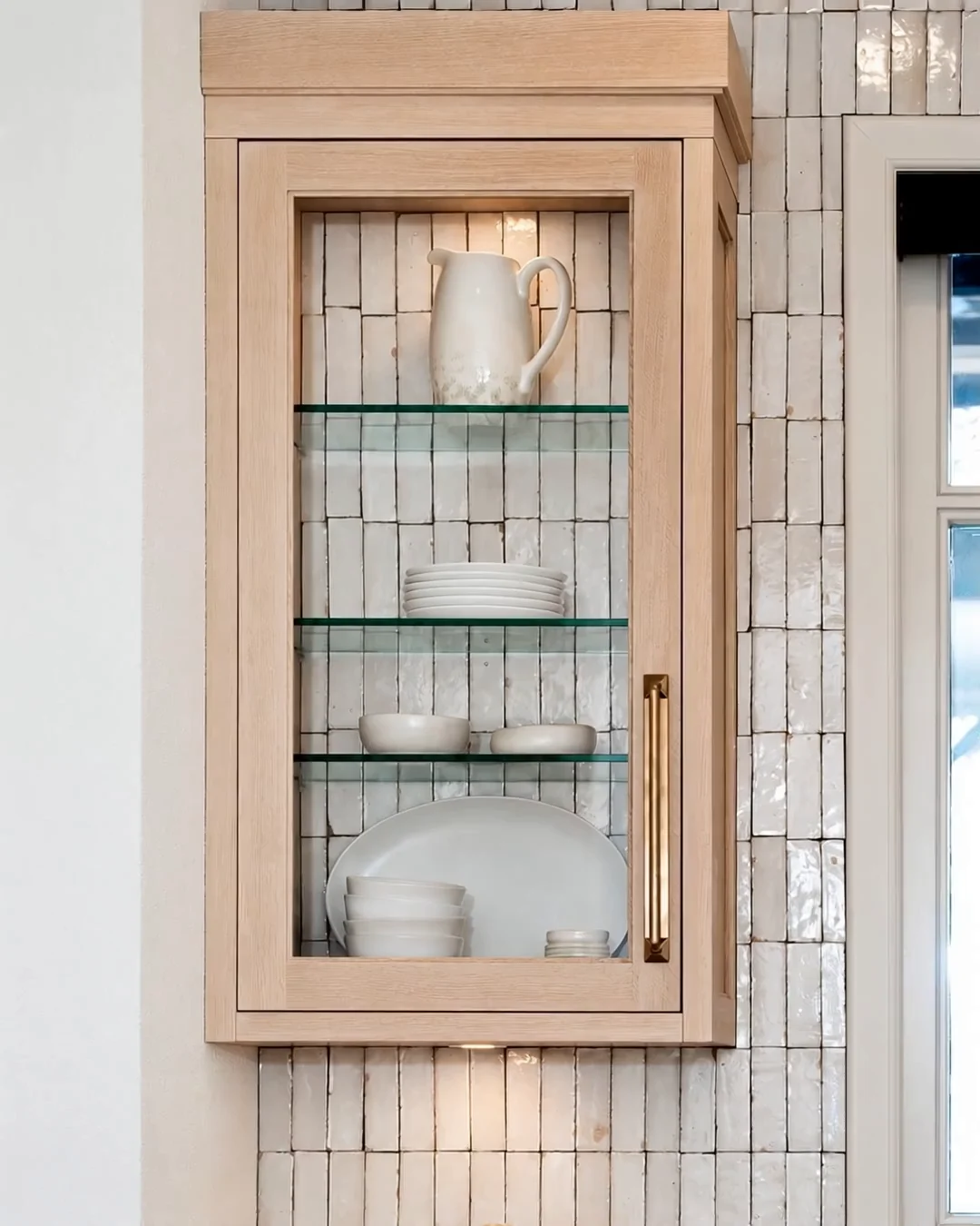 Finished space — Display cabinetry
