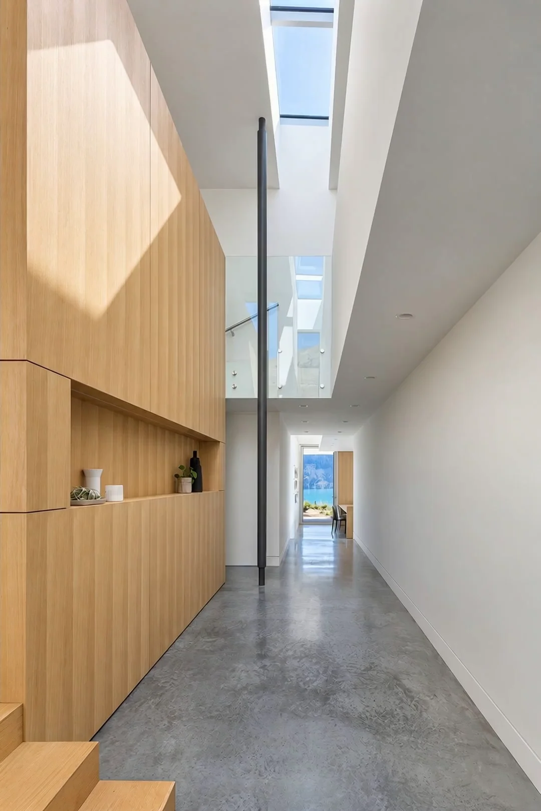 Architectural oak — finished space