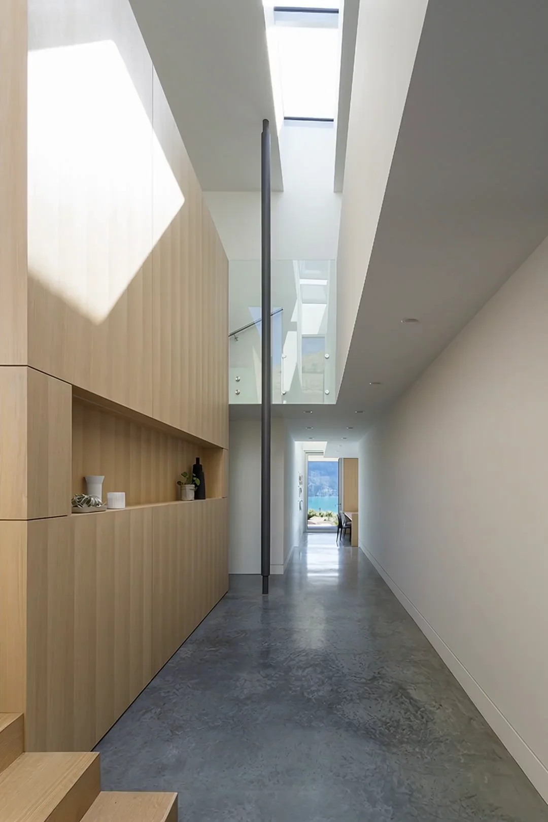 Architectural oak — finished space