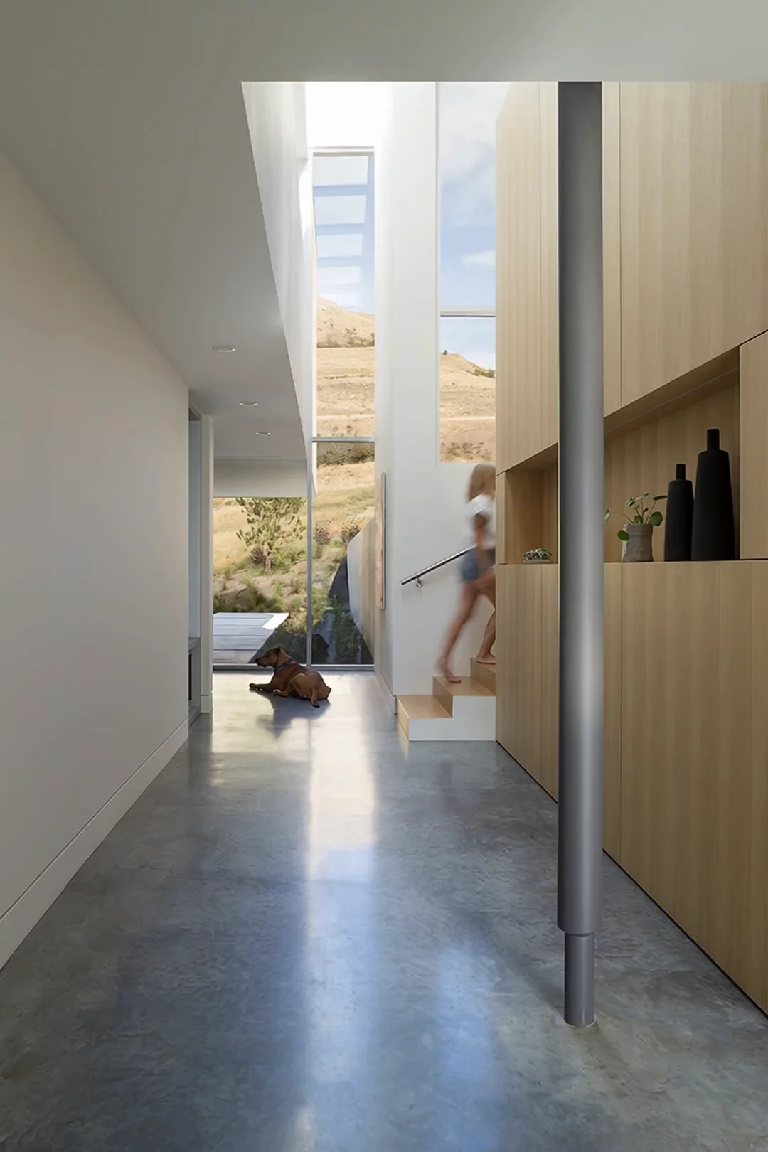 Architectural oak — finished space
